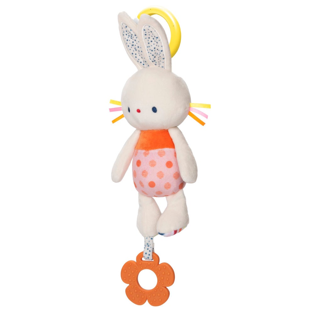 BABY - 13" TINKLE CRINKLE ACTIVITY TOYS BUNNY (4) BL